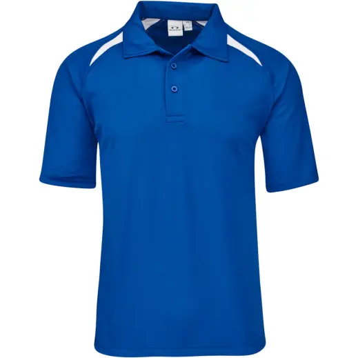 Kids Splice Golf Shirt Royal Blue